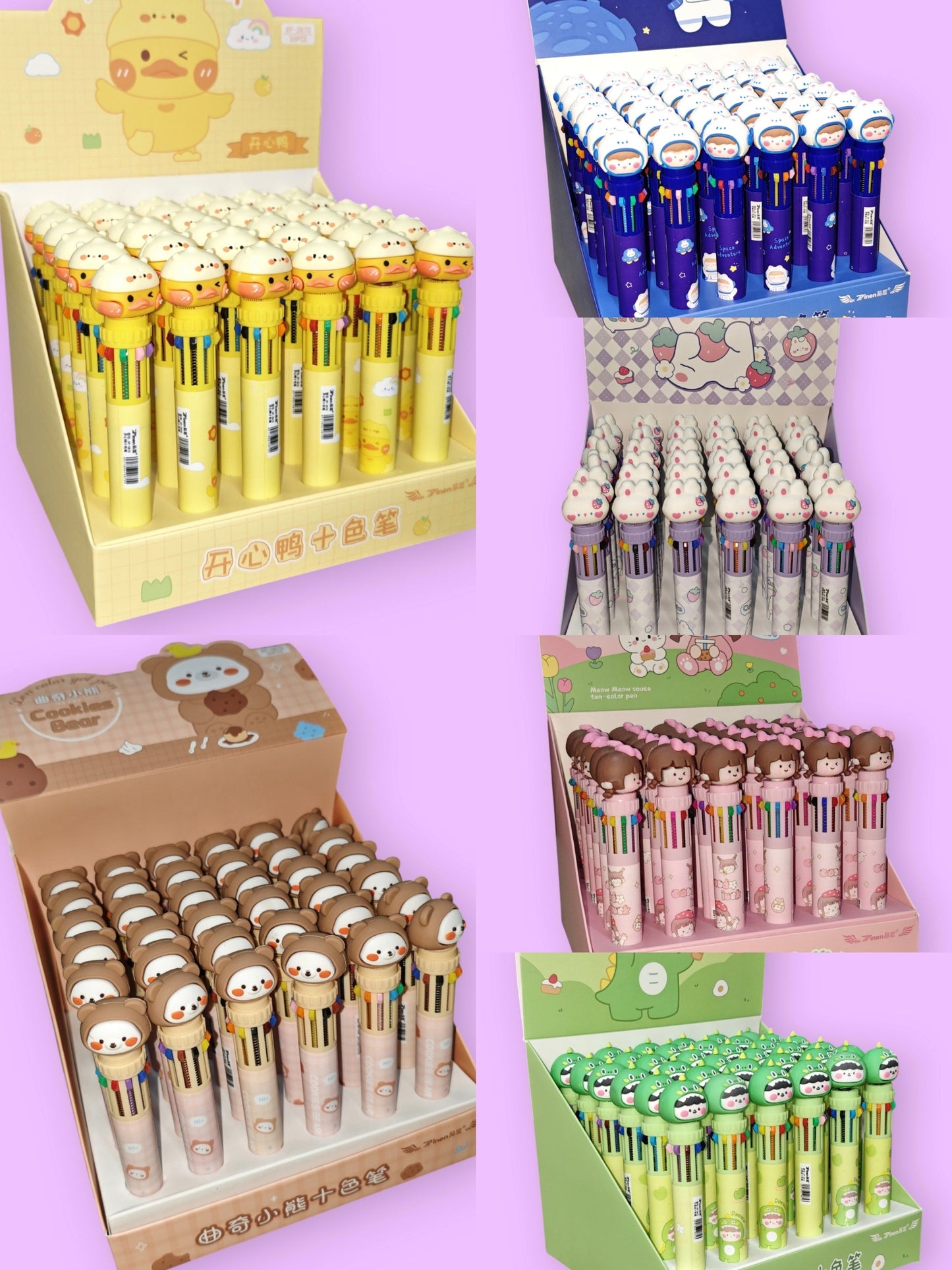 LAPICERO 10 COLOR XP-2875