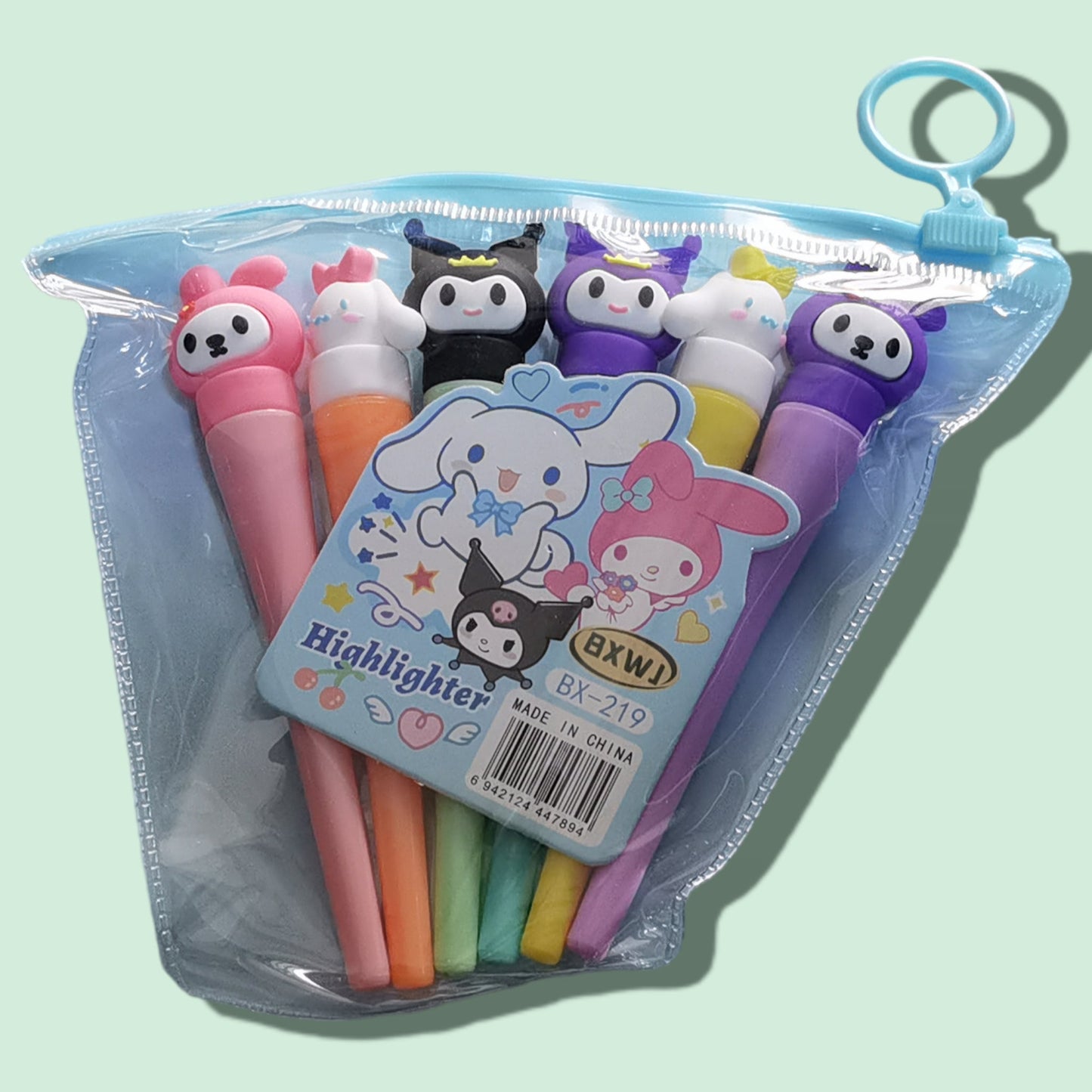 RESALTADOR 6PCS INFANTIL BX-219