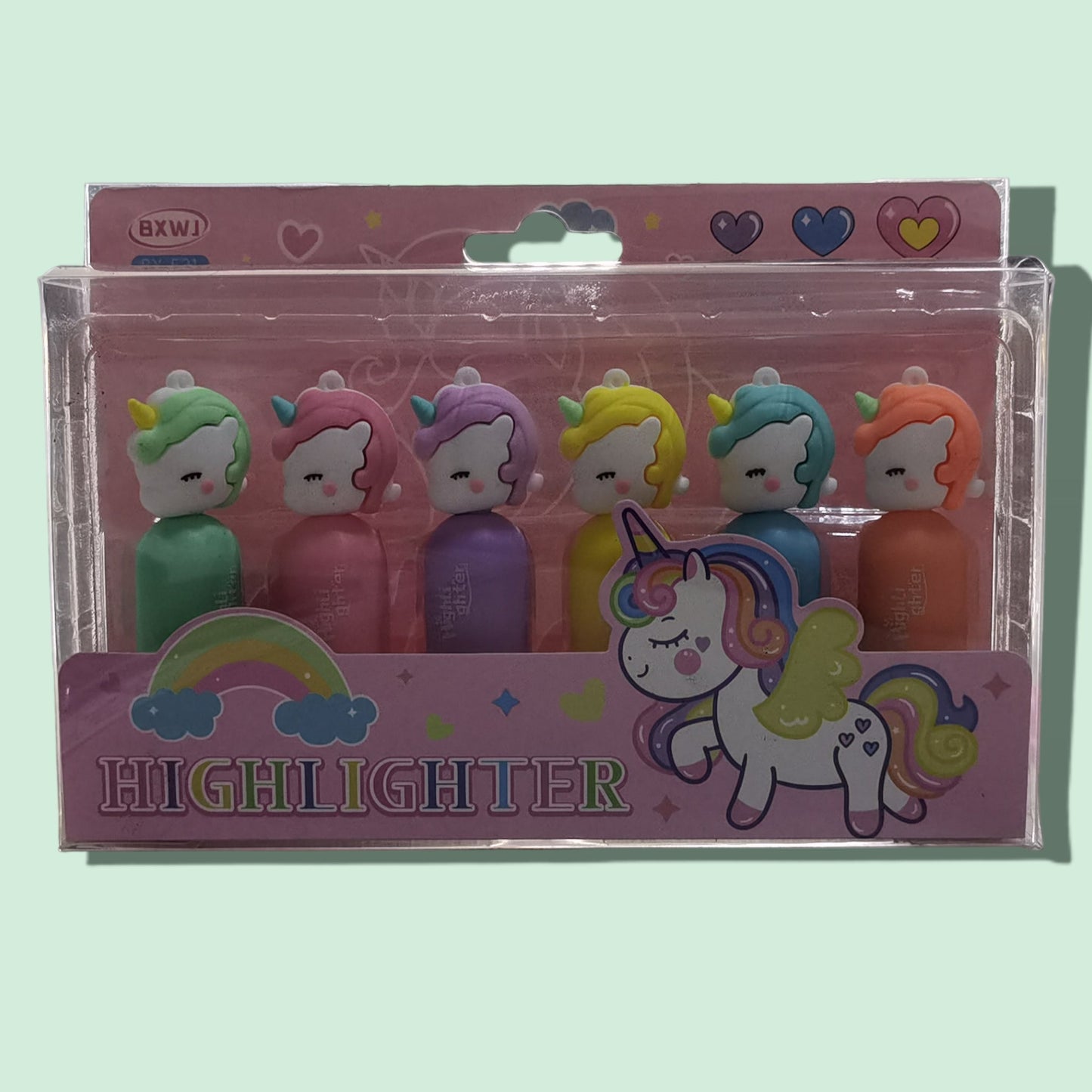 RESALTADOR 6PCS INFANTIL BX-521