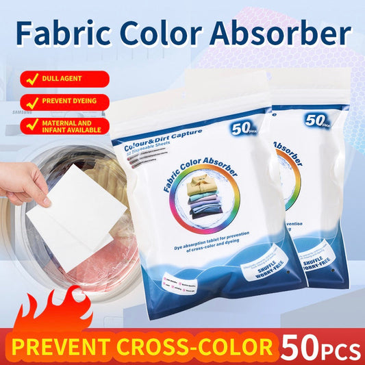 TOALLITAS ATRAPACOLORES 50PCS