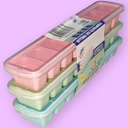 MOLDE HIELO 3PCS