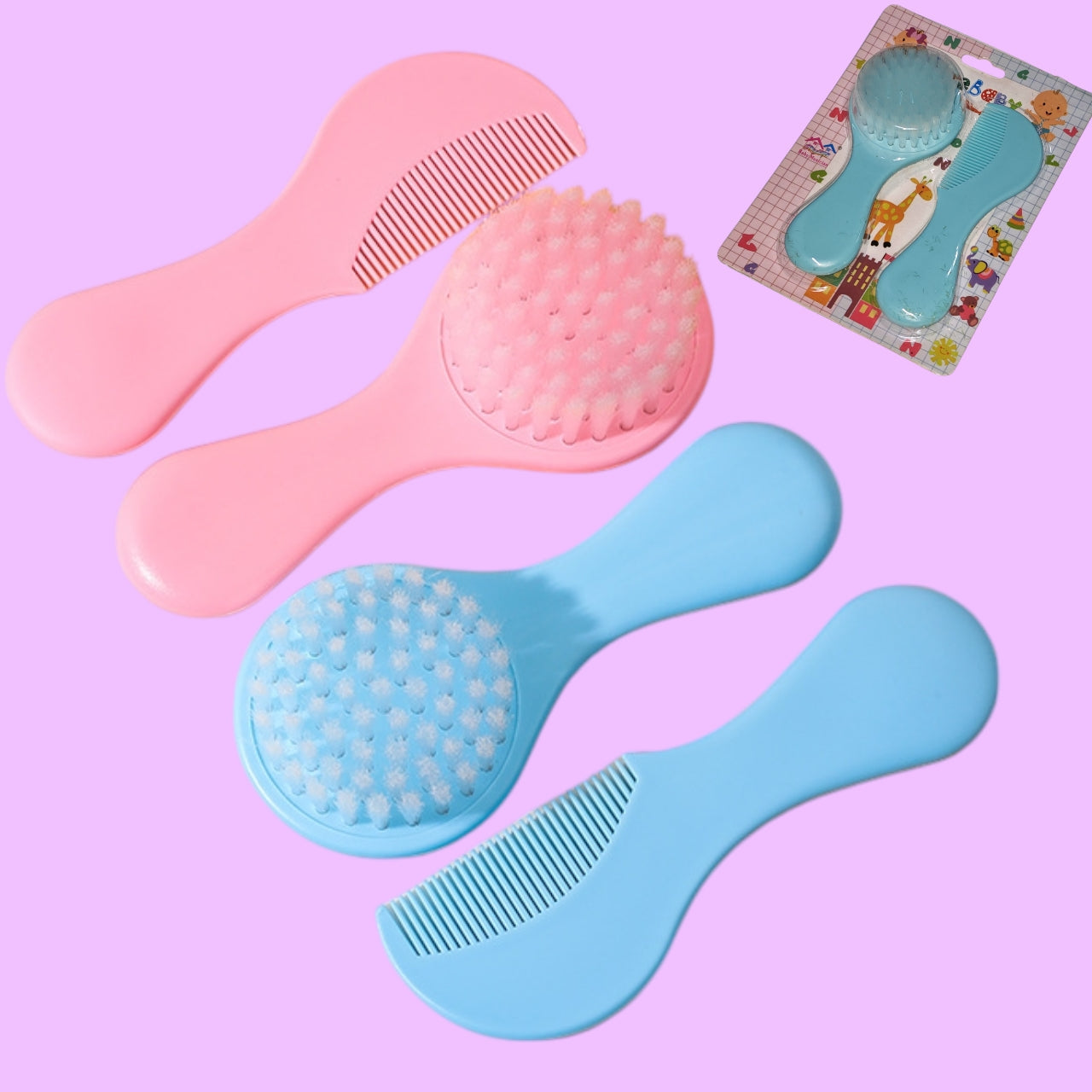 SET CEPILLO PARA BEBE 2PCS