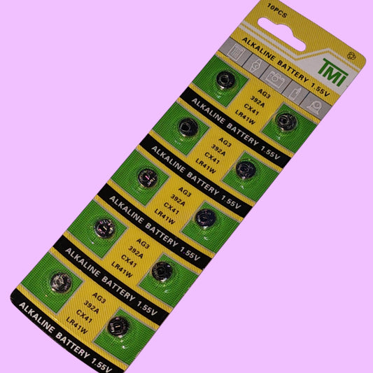 BATERIA RELOJ AG3 10PCS