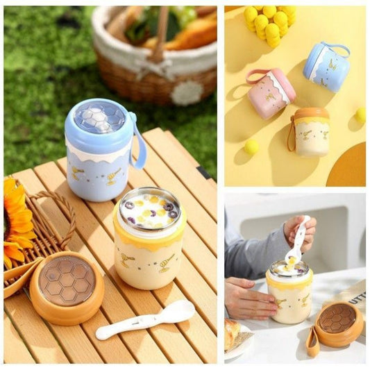 TAZA TERMICO PARA COMIDA INFANTIL 380ML