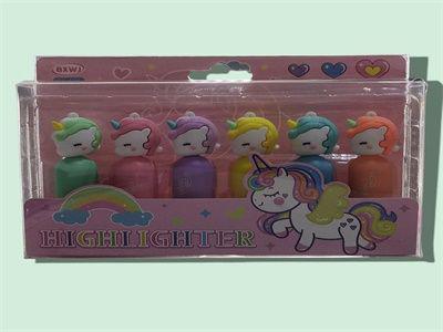 RESALTADOR 6PCS INFANTIL BX-521