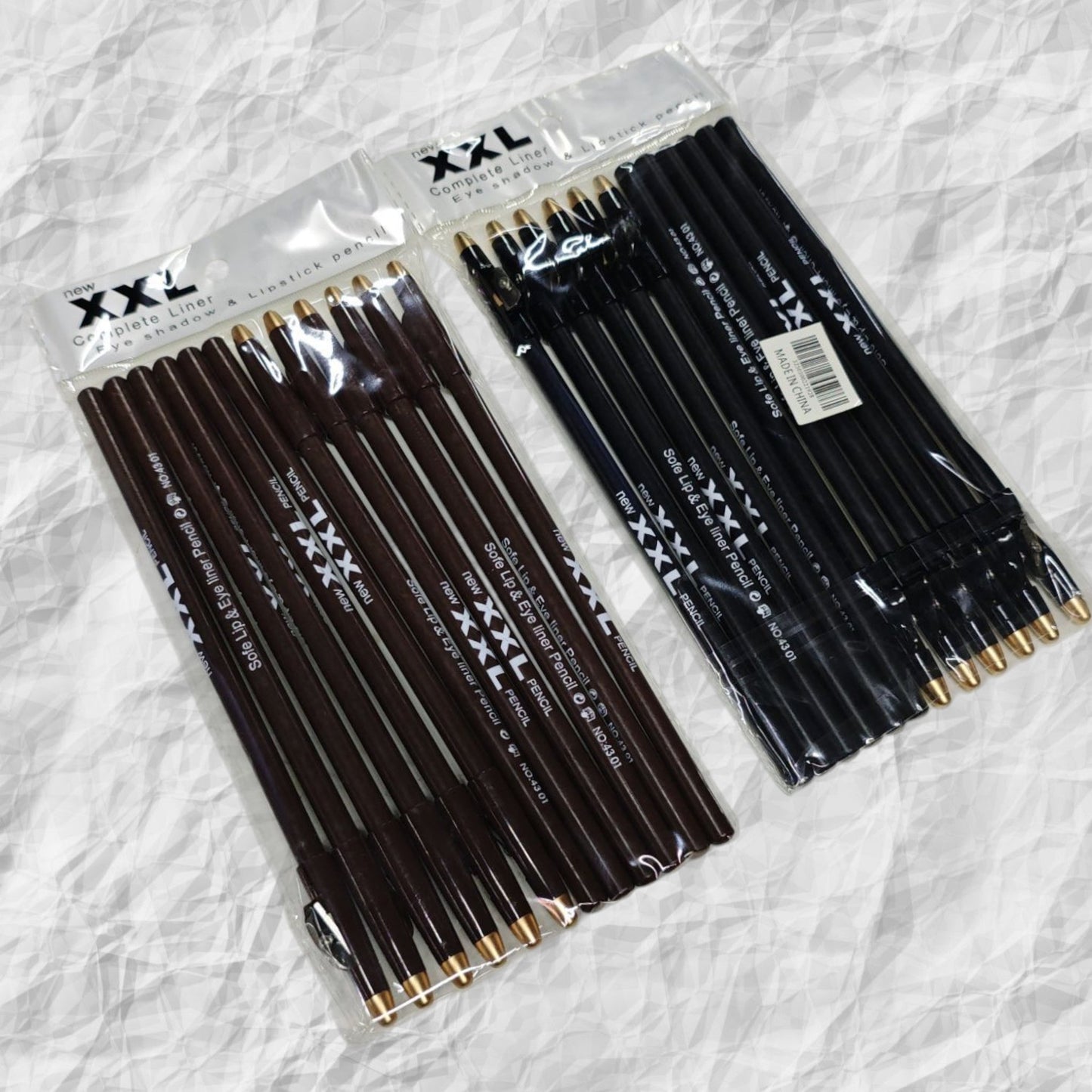 LAPIZ CEJA 12PCS NEGRO KAFE XXL