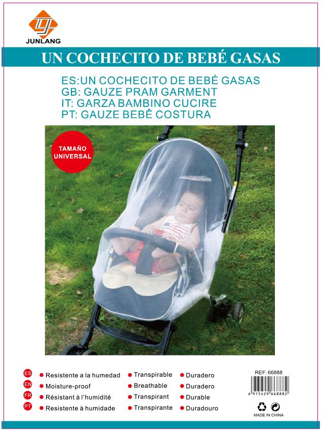MOSQUITERO PARA COCHE BEBE 140*150