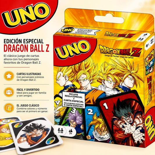 JUEGO UNO DRAGON BALL