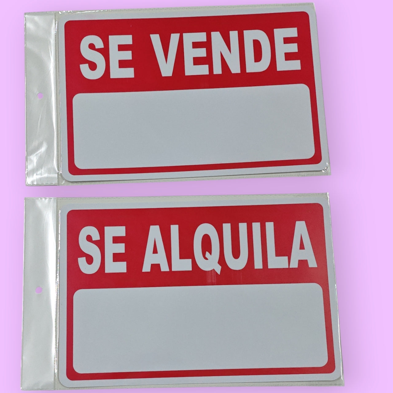 ROTULO SE VENDE SE ALQUILA 20*30