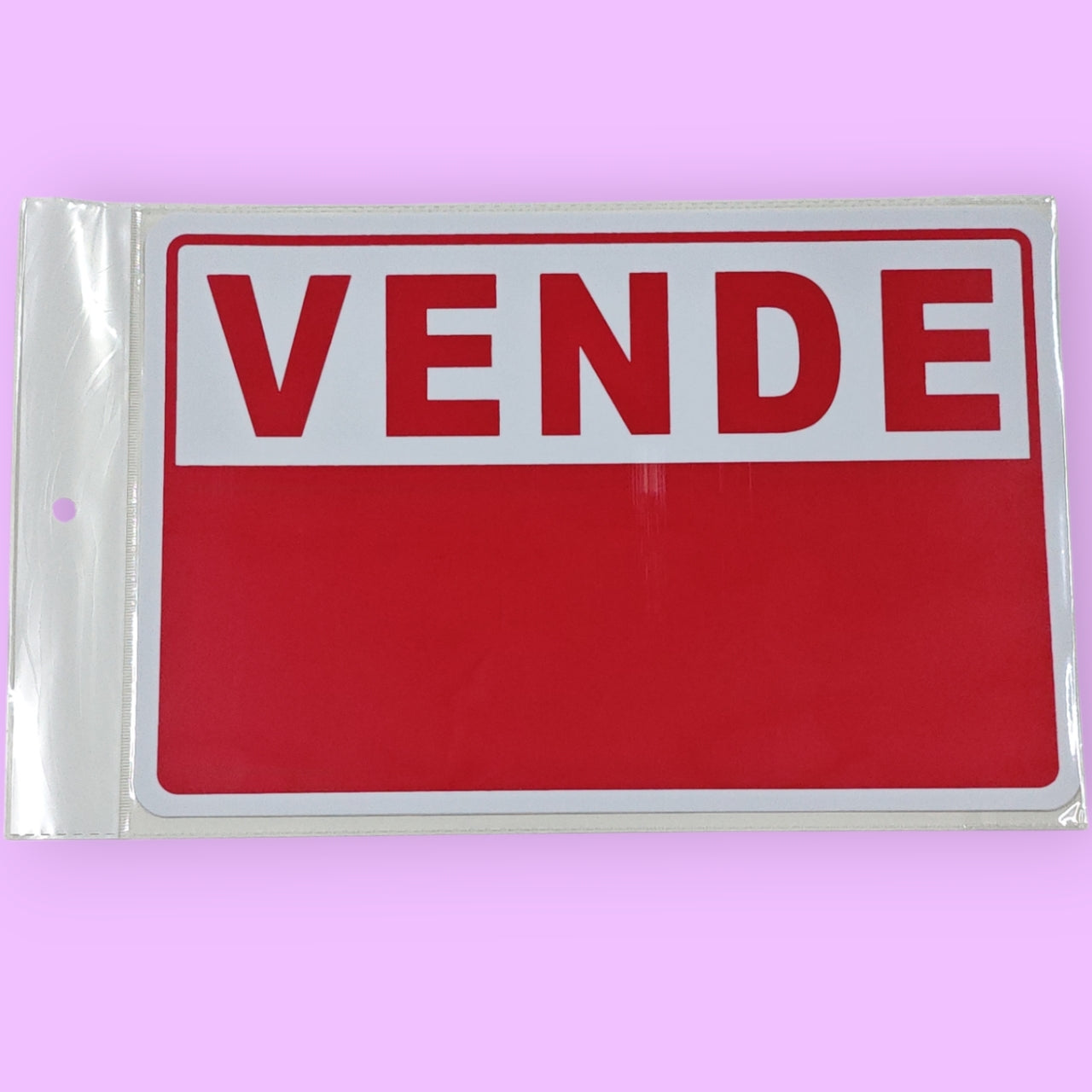 ROTULO VENDE 20*30
