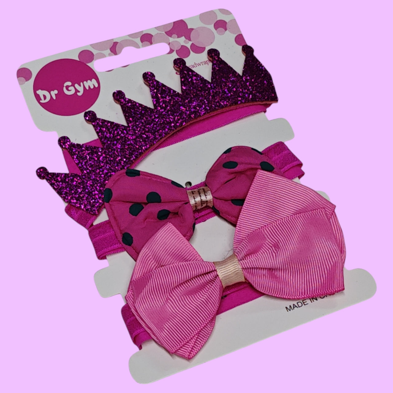 SET COLA CABELLO FLOR 3PCS