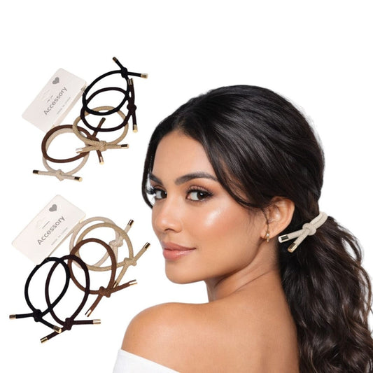 COLA LIGAS PARA CABELLO NUDO