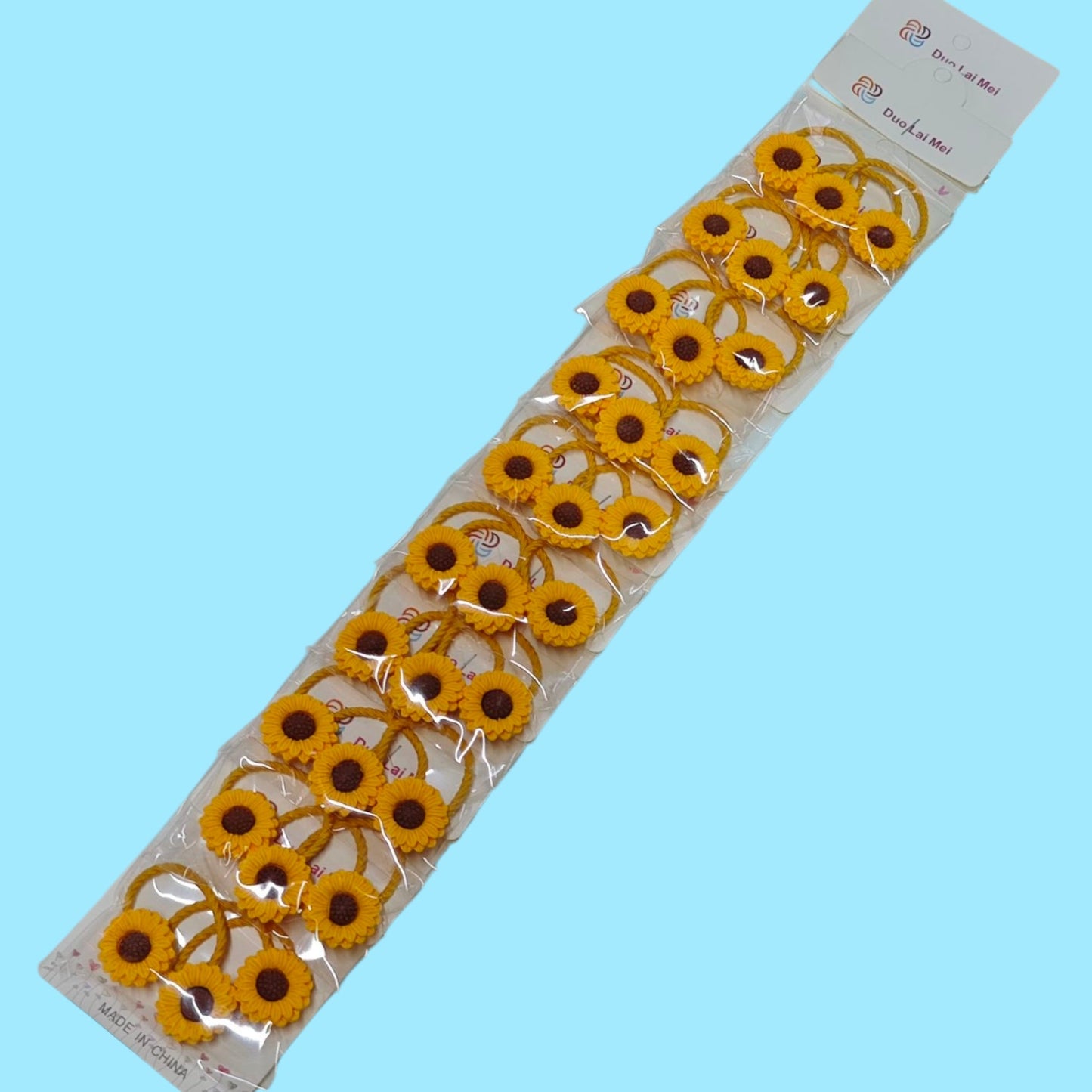 SET LIGAS CABELLO GIRASOL 3PCS