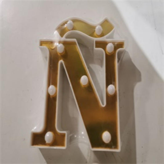 LAMPARA LETRA Ñ 16CM