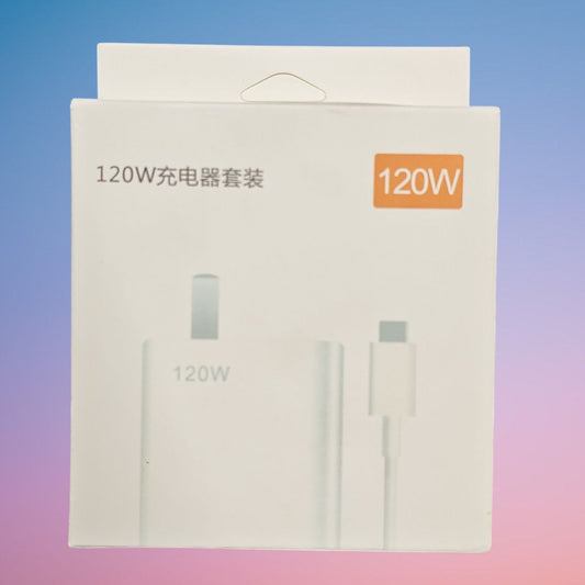SET CARGADOR 120W TYPE-C