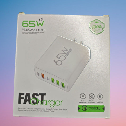 CARGADOR 65W 3.0