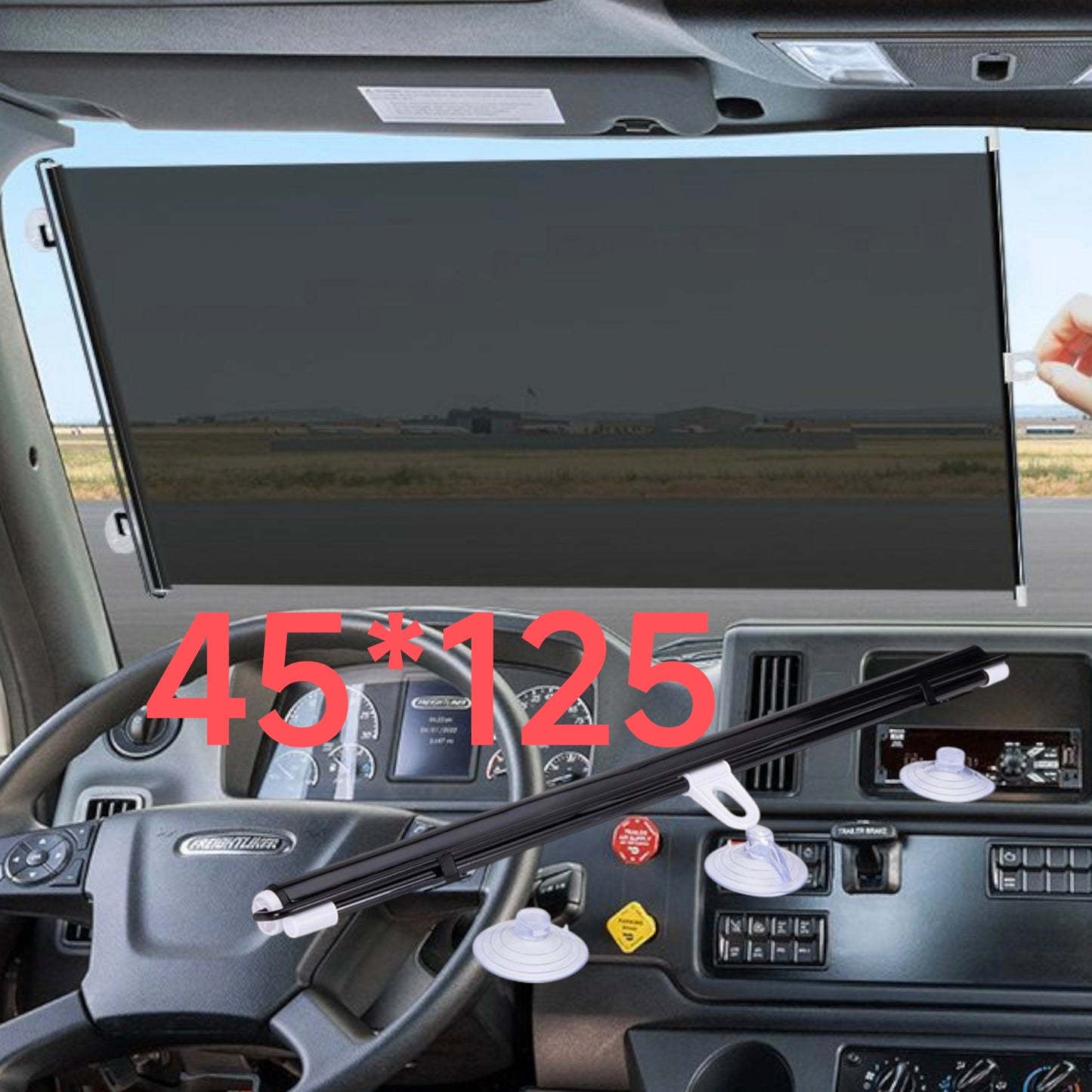 CORTINA TAPA SOL PARA CARRO 45*125CM