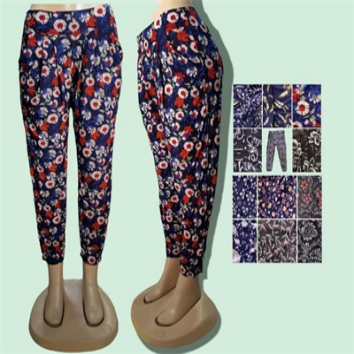 Pantalones flores