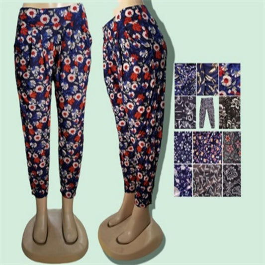Pantalones flores