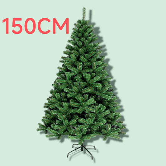 ARBOL NAVIDAD 150CM VERDE B/METAL
