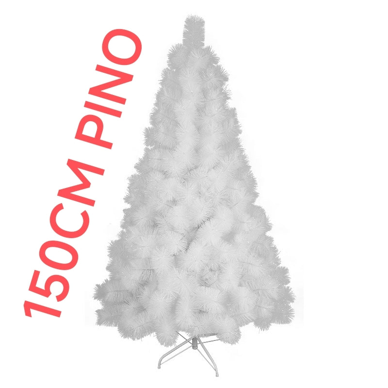 ARBOL NAVIDAD PINO 150CM BLANCO