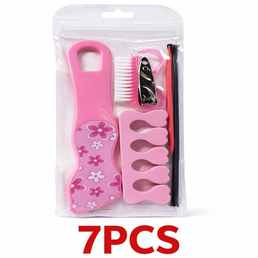Juego de uñas KT-6B de 7 piezas