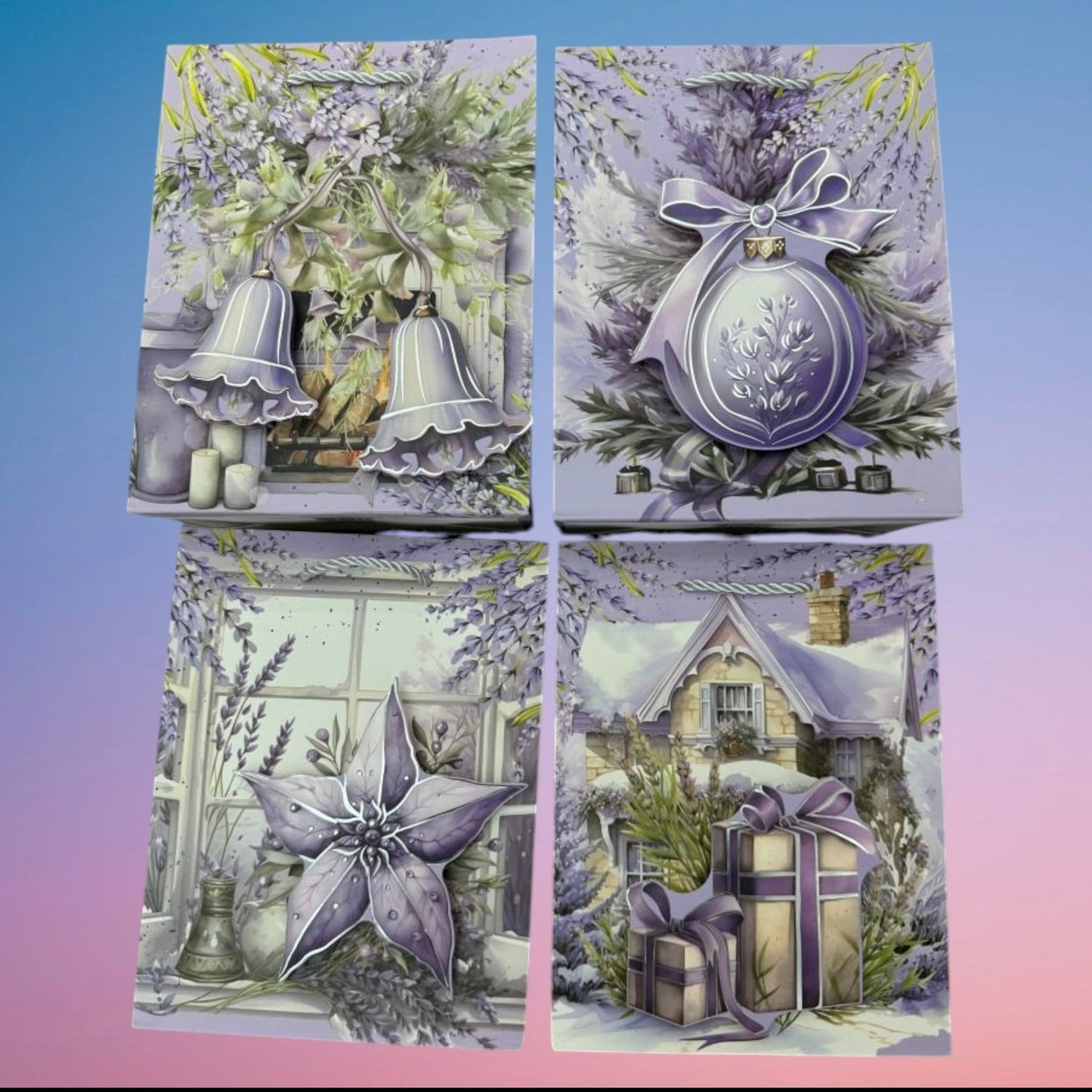 BOLSA REGALO M FLOR SC336