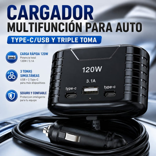 CARGADOR PARA CARRO MULTIFUNCIONAL 2012