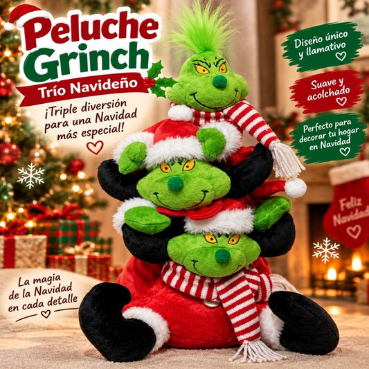 MUNECO GRINCH TRIPLE