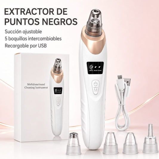 ASPIRADORA DE PUNTOS NEGRO