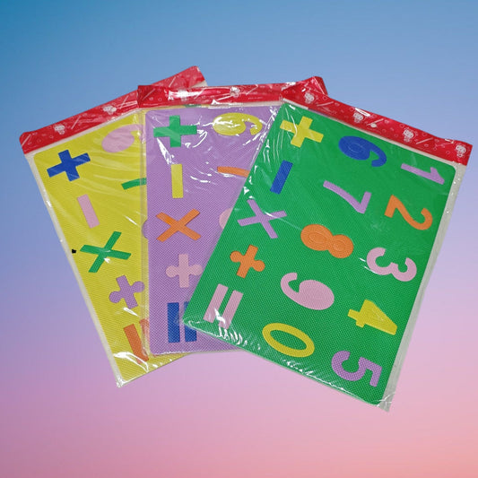 ROMBECABEZAS EVA LETRA Y NUMERO