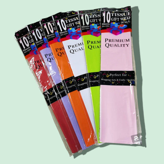 PAPEL CEDA 10PCS BOLSA