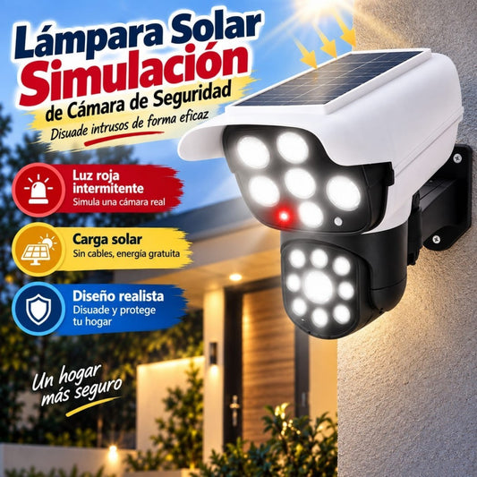 LAMPARA SOLAR CON SENSOR CONTROL 360 2178T
