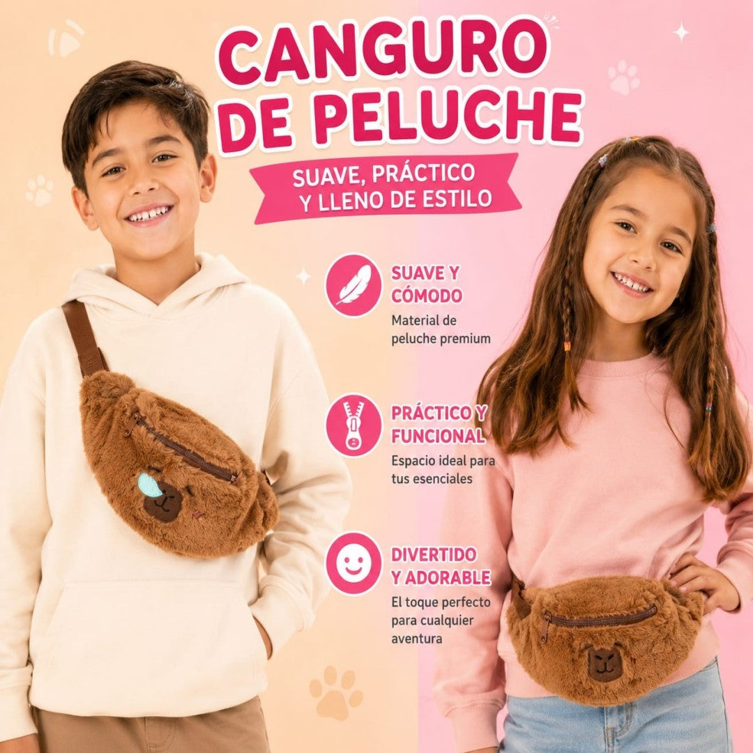 CANGURO PELUDA CAPIBARA