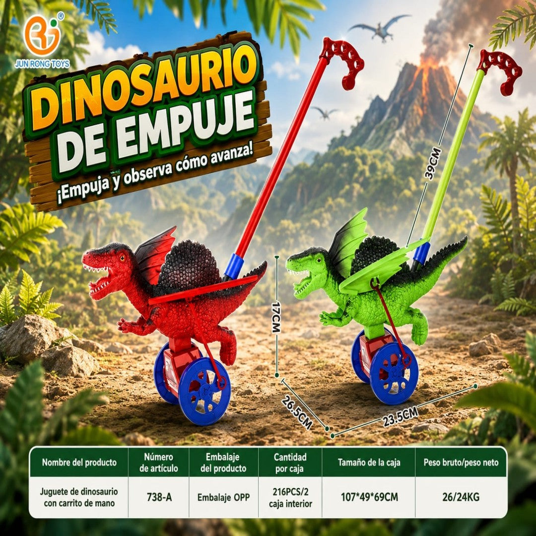 DINOSAURIO EMPUJE 738-A