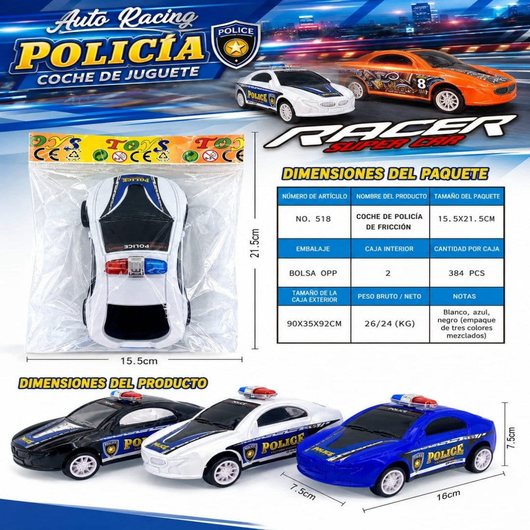 CARRO FRICCION 518