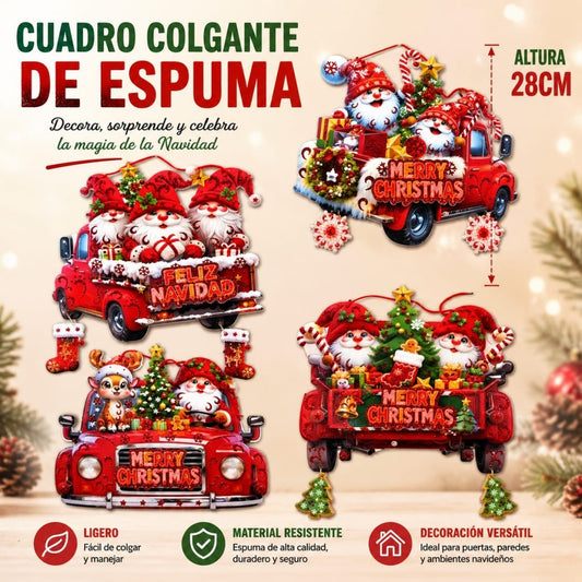 POSTER COLGANTE  FOAMY 28*34CM CARRO