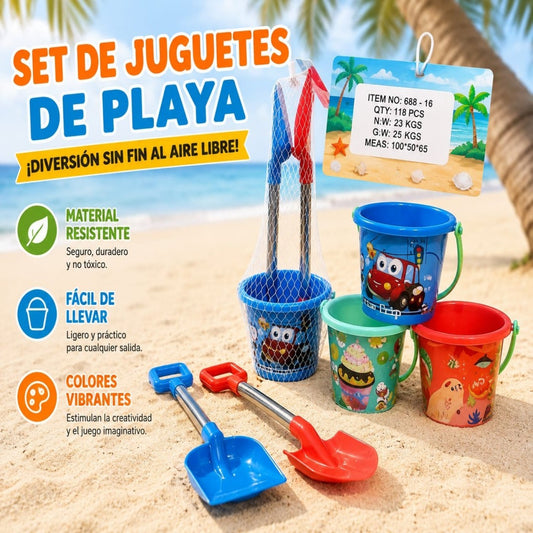 BALDE JUGUETE PLAYA 688-39