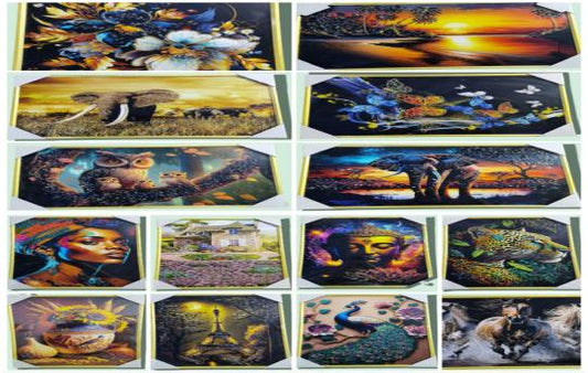 CUADROS DIAMANTE 40*60