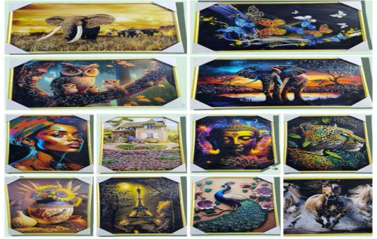 CUADROS DIAMANTE 50*70