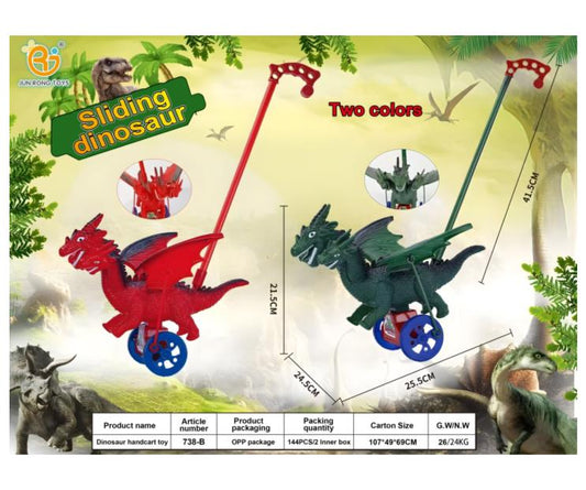 DINOSAURIO EMPUJE 738-B