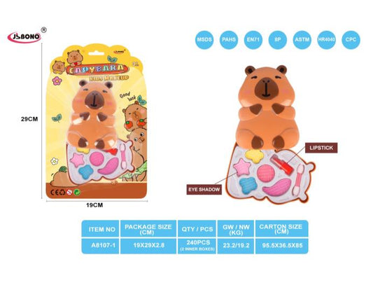 SET MAQUILLAJE JUGUETE CAPIBARA C8107-1