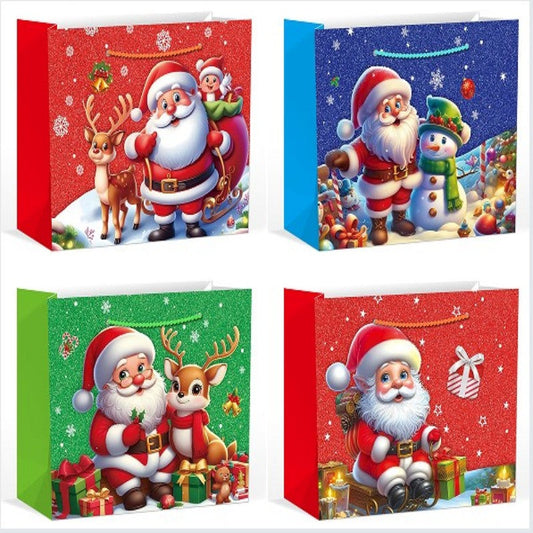 BOLSA REGALO NAVID L 40*30CM 8979