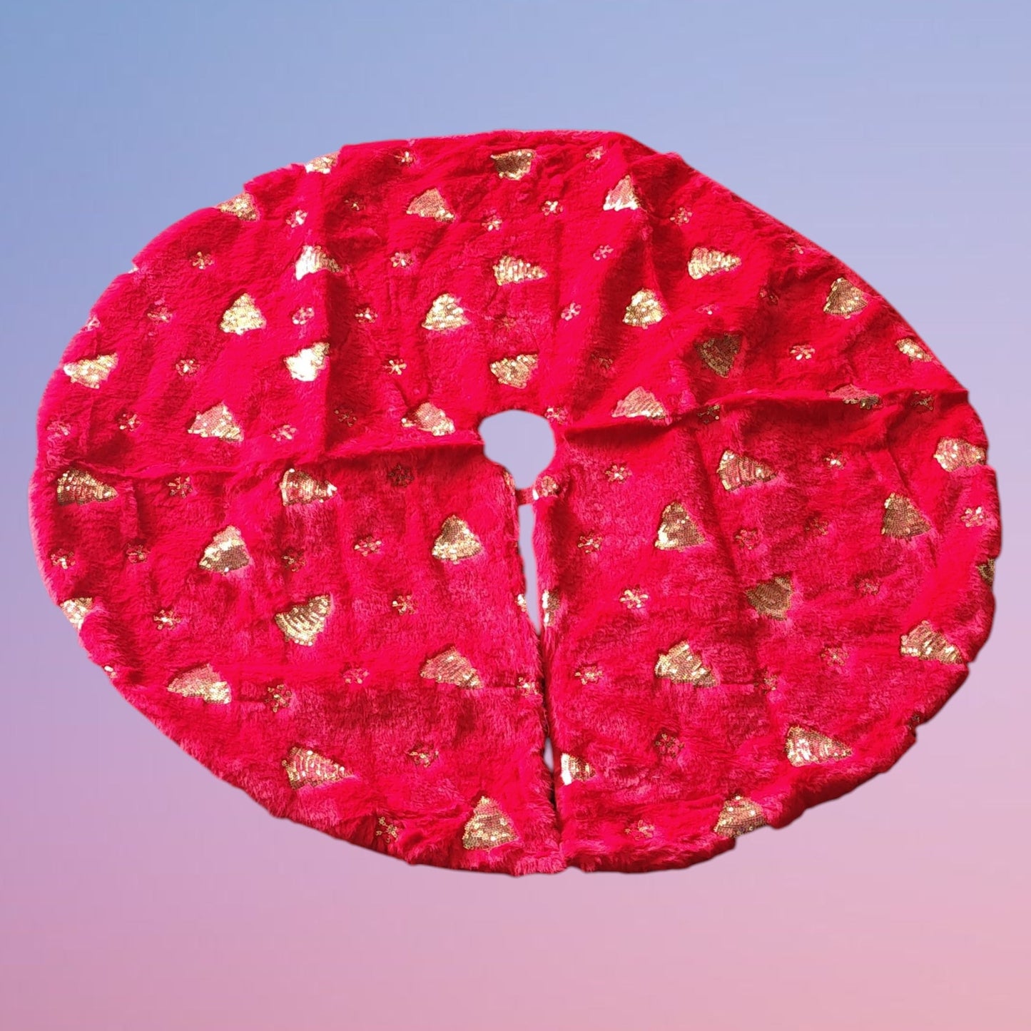 PIE DE ARBOL  90CM LENTEJUELA