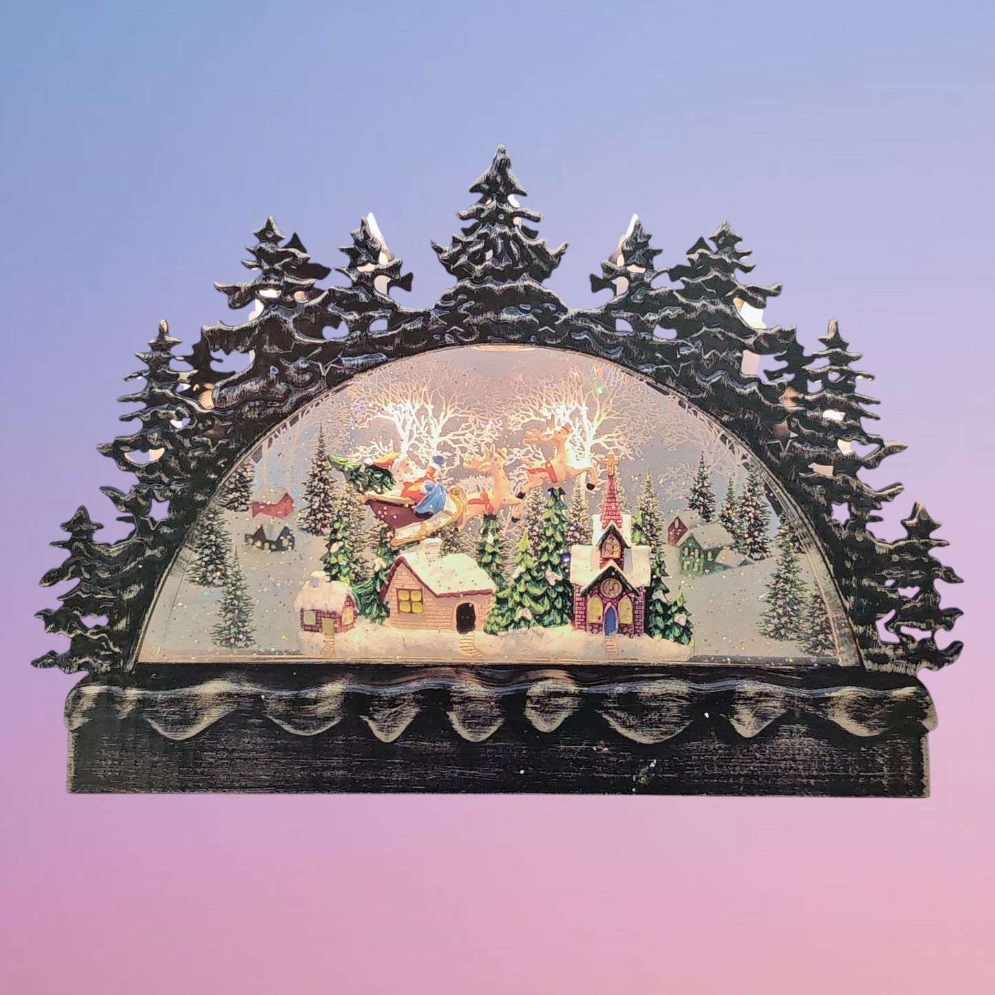 LAMPARA LAVA NAVIDAD PASITO 32*23