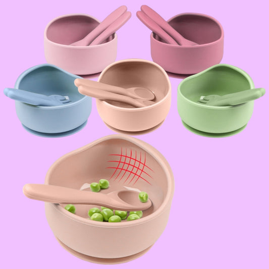 TAZA C/CUCHARA SILICONA