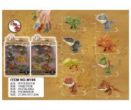SET DINOSAURIO DEDO 6PCS M106