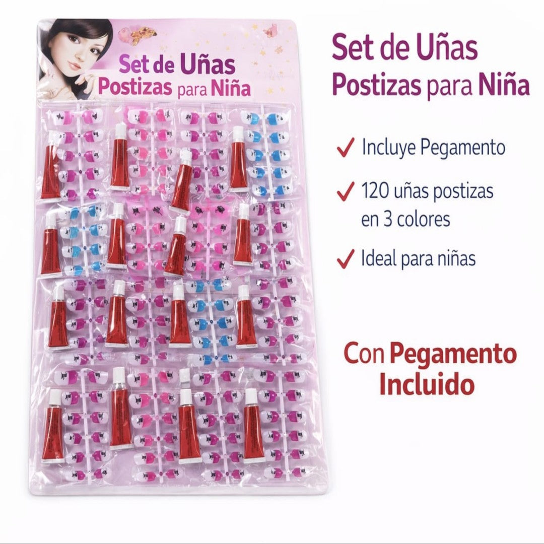 UNAS POSTIZAS INFANTIL