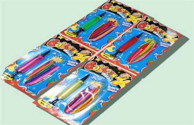 SET GLOBO LARGO CON INFLADOR