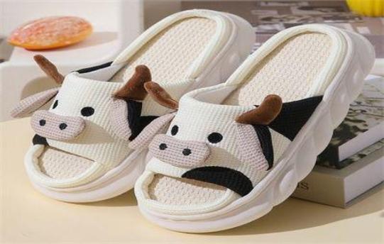 CHANCLETAS NINO TELA VACA 30-35